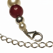Bracelet Perles Rubis